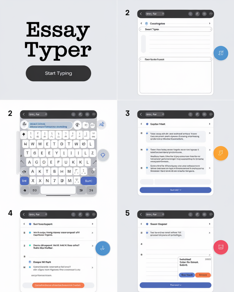 How to Use the Essay Typer?
